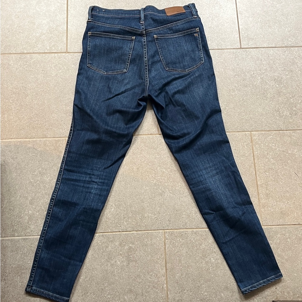 Madewell High Rise Skinny Jeans - Medium/Dark Wash